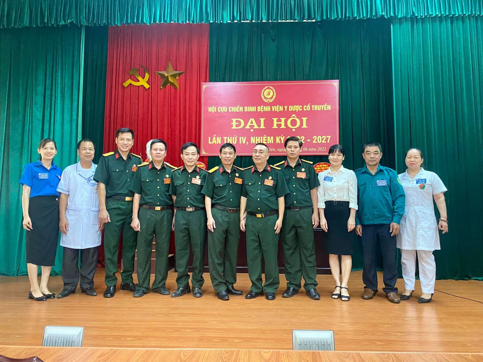 Đại hội Cựu chiến binh Bệnh viện YDCT tỉnh Hưng Yên năm 2022